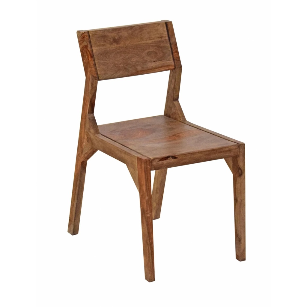 [FMLS-DCA18BRS] Miles Arlo Wood Dining Chair with Slanted Back in Brownstone