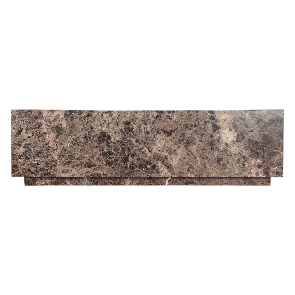 Nile 50" Coffee Table in Dark Emperador Marble