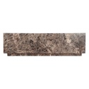Nile 50" Coffee Table in Dark Emperador Marble