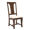 Nimes 18" Upholstered Dining Chair in Weathered Mango