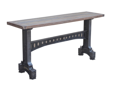 [FOM-CN66] Old Mill 66" Console in Reclaimed Wood