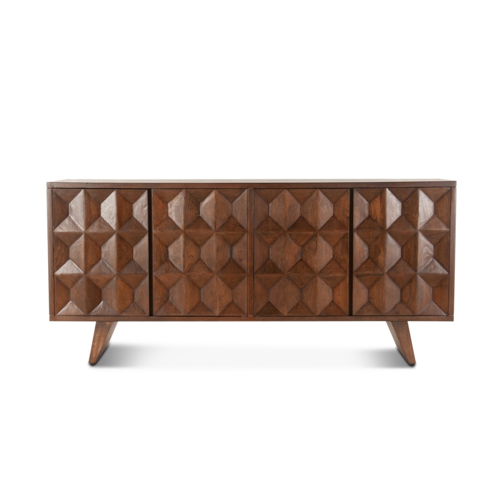 [FPM-SB70RB] Palermo 70" Sideboard in Matte Brown