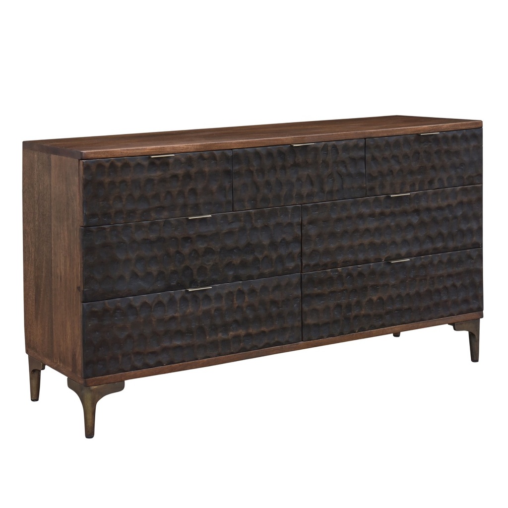 [FSC-DR60TT] Santa Cruz 60" Dresser in Two Tone