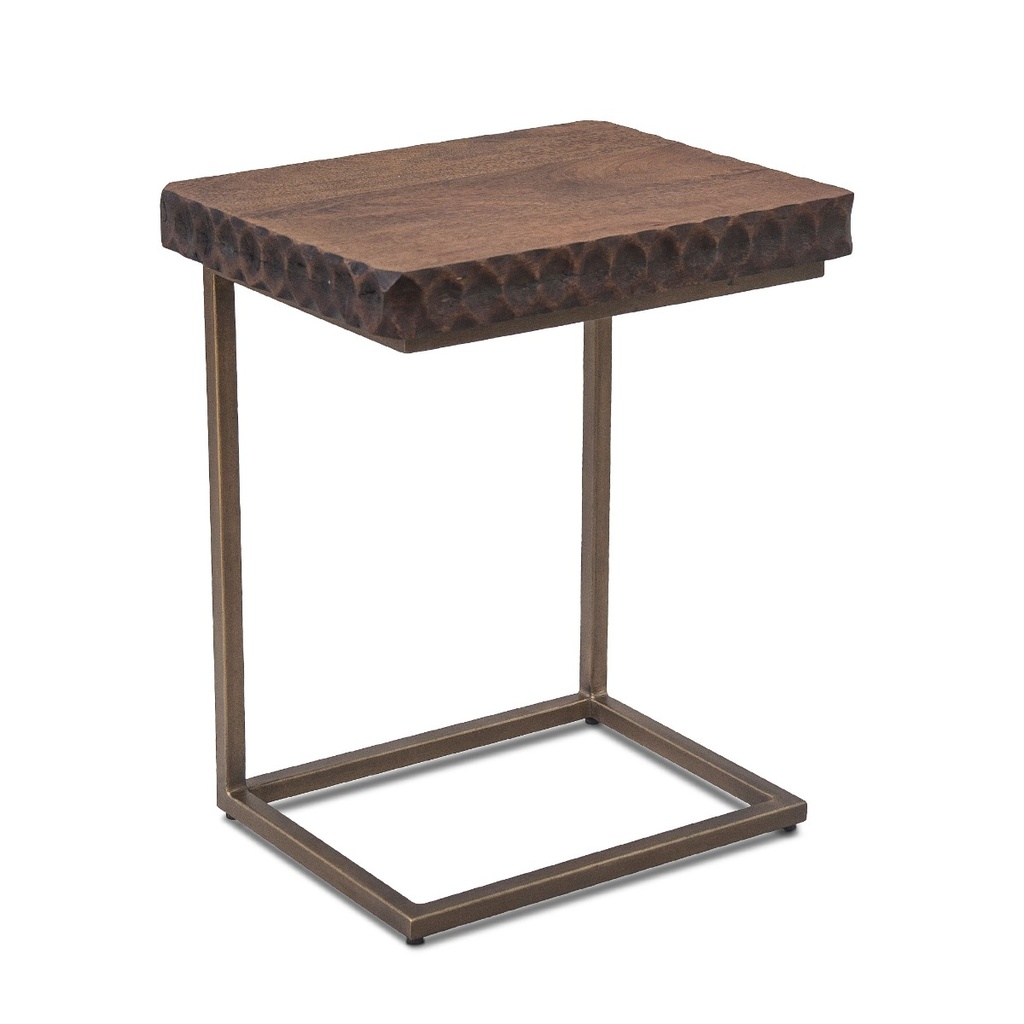 [FSC-ST18TT] Santa Cruz 18" Side Table in Two Tone