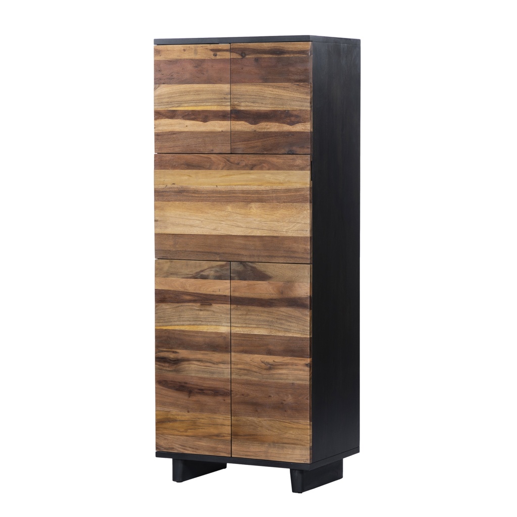 [FSF-BC72NA] Santa Fe 72" Bar Cabinet in Natural Saal Wood