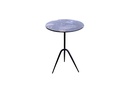 Sperre 18" Accent Table in Norigo Marble