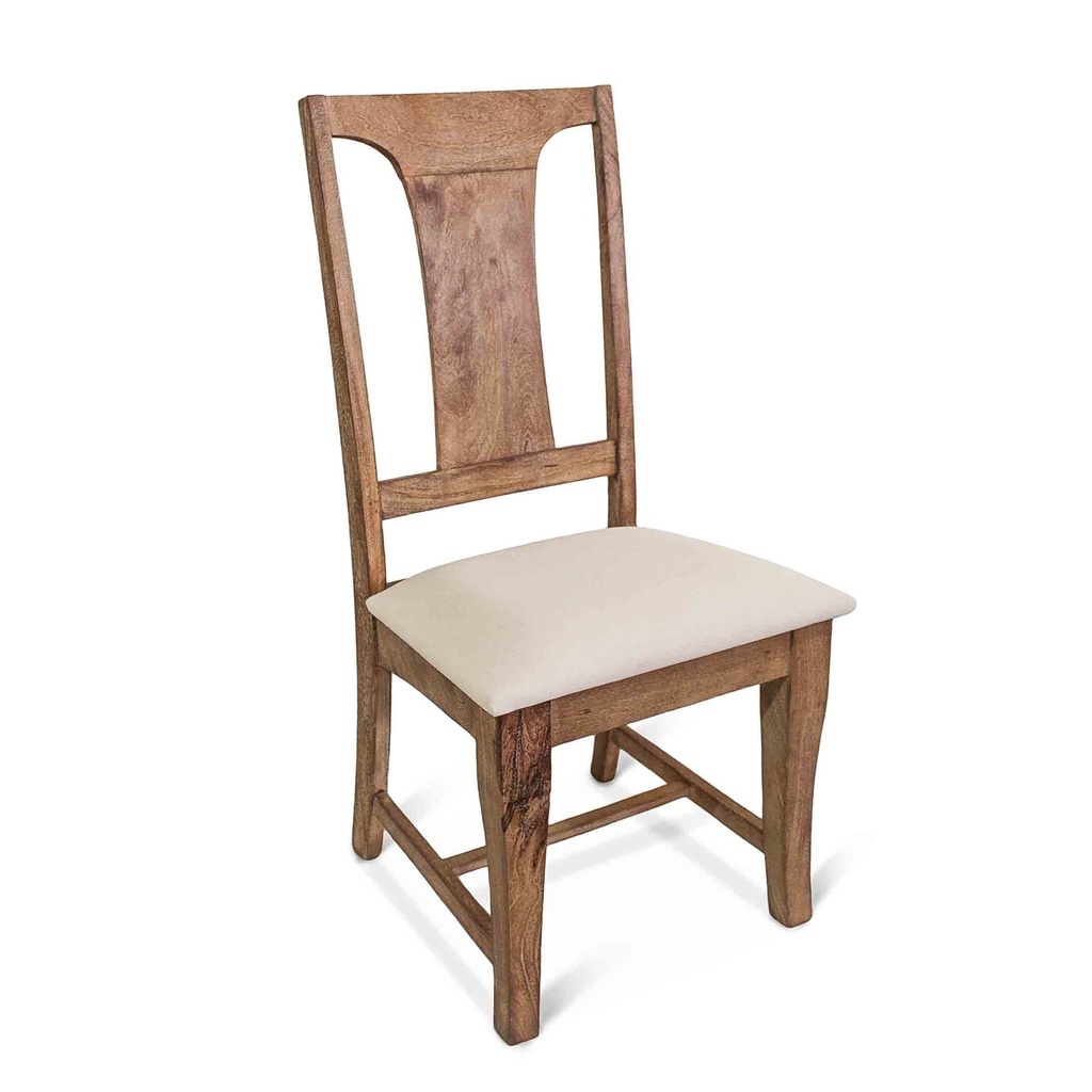 [FSR-DC18UAO] San Rafael 18" Upholstered Dining Chair in Antique Oak