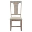 San Rafael 18" Upholstered Dining Chair in Heirloom White