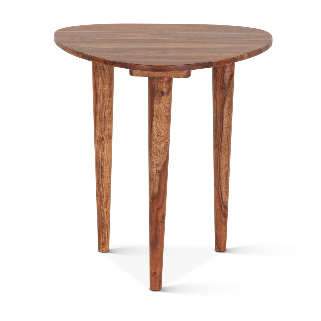 [FSS-ST23NA] Salem 23" Side Table in Natural Sheesham Wood