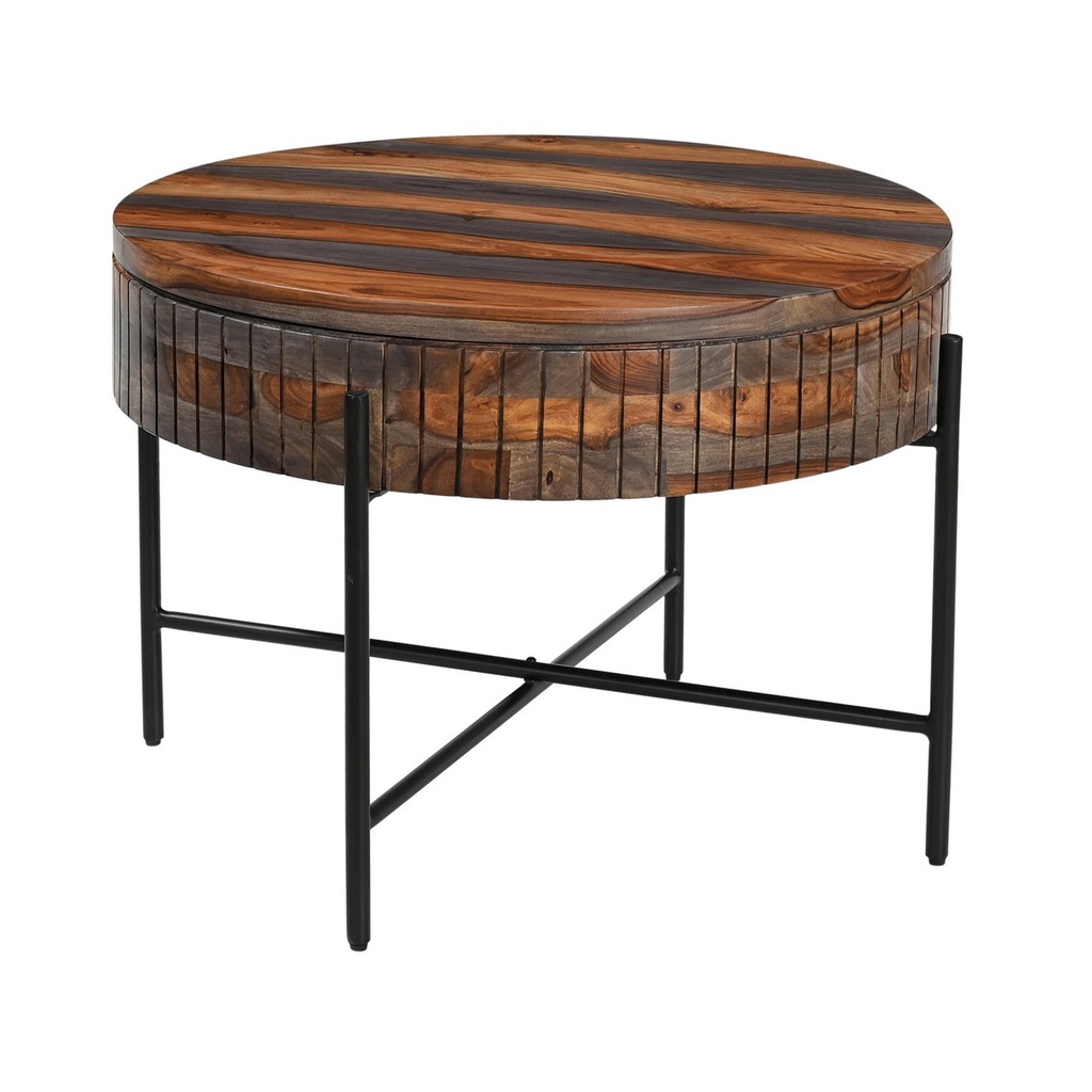 [FSVL-RCT28CS] Sierraville 28" Round Coffee Table in Capri Sheesham