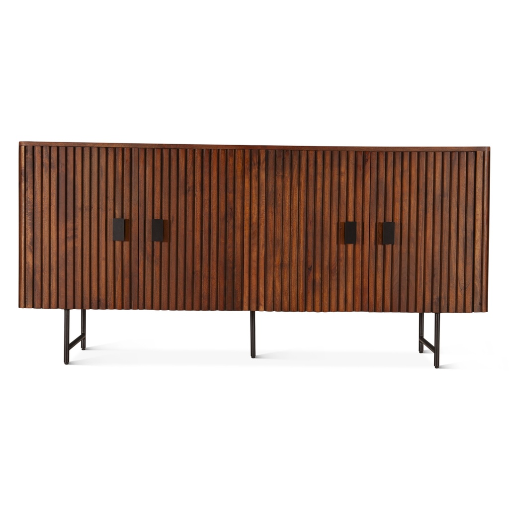 [FVE-SB67PB] Verbania 67" Sideboard in Pecan Brown
