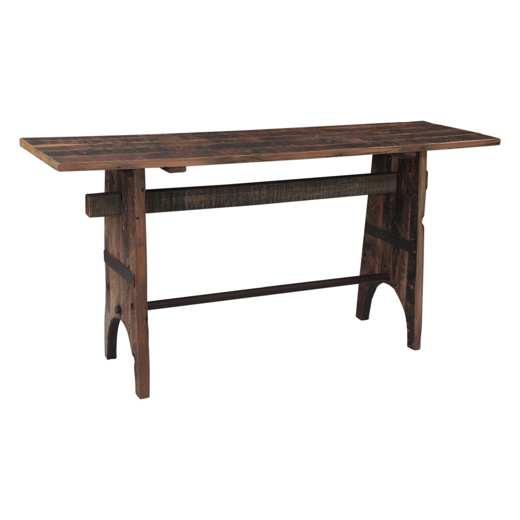 [FWH-CN62RT] Whitley 62" Console Table in Reclaimed Teak
