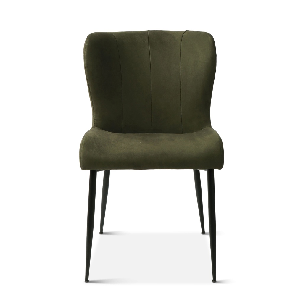 [G201-JEN-259-M5] Jennifer 20" Dining Chair in Green Eco Suede