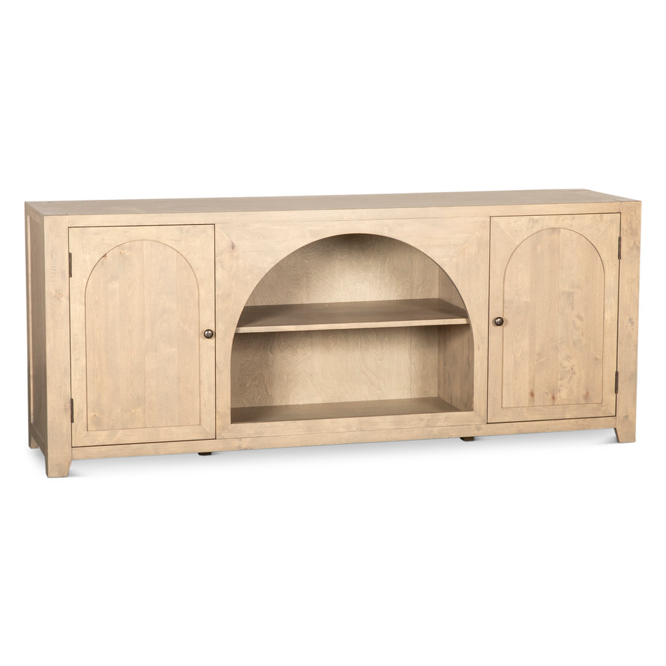 [GGR-MIS-SB80-GB] Grassroots Mission 80" Sideboard in Gray Birch