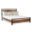 Aspen King Bed in Walnut