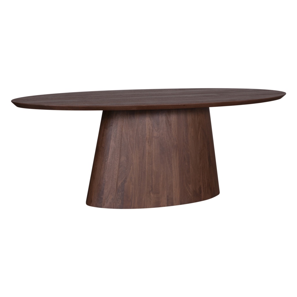 [FCA-DT86TN] Casablanca 86" Oval Dining Table in Toffee Nut
