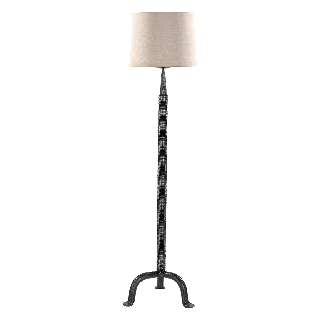[FDNY-FL55BLK] Downey 55" Floor Lamp in Black
