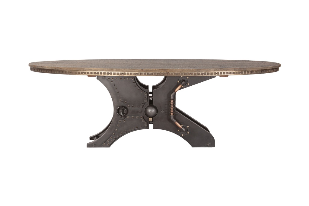 [FEI-ODT94] Eiffel 94" Oval Dining Table