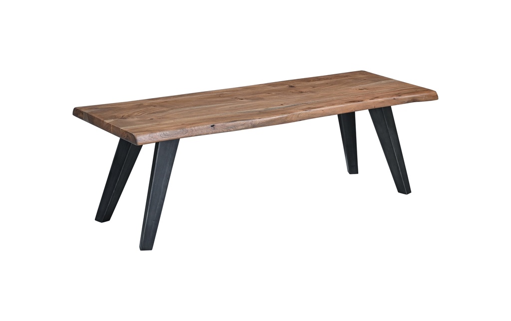 [FKN-BN54SA] Kennedy 54" Bench in Smoke Acacia