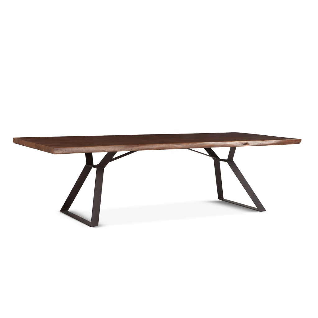 [FLL-DT106WN] London Loft 106" Dining Table in Walnut