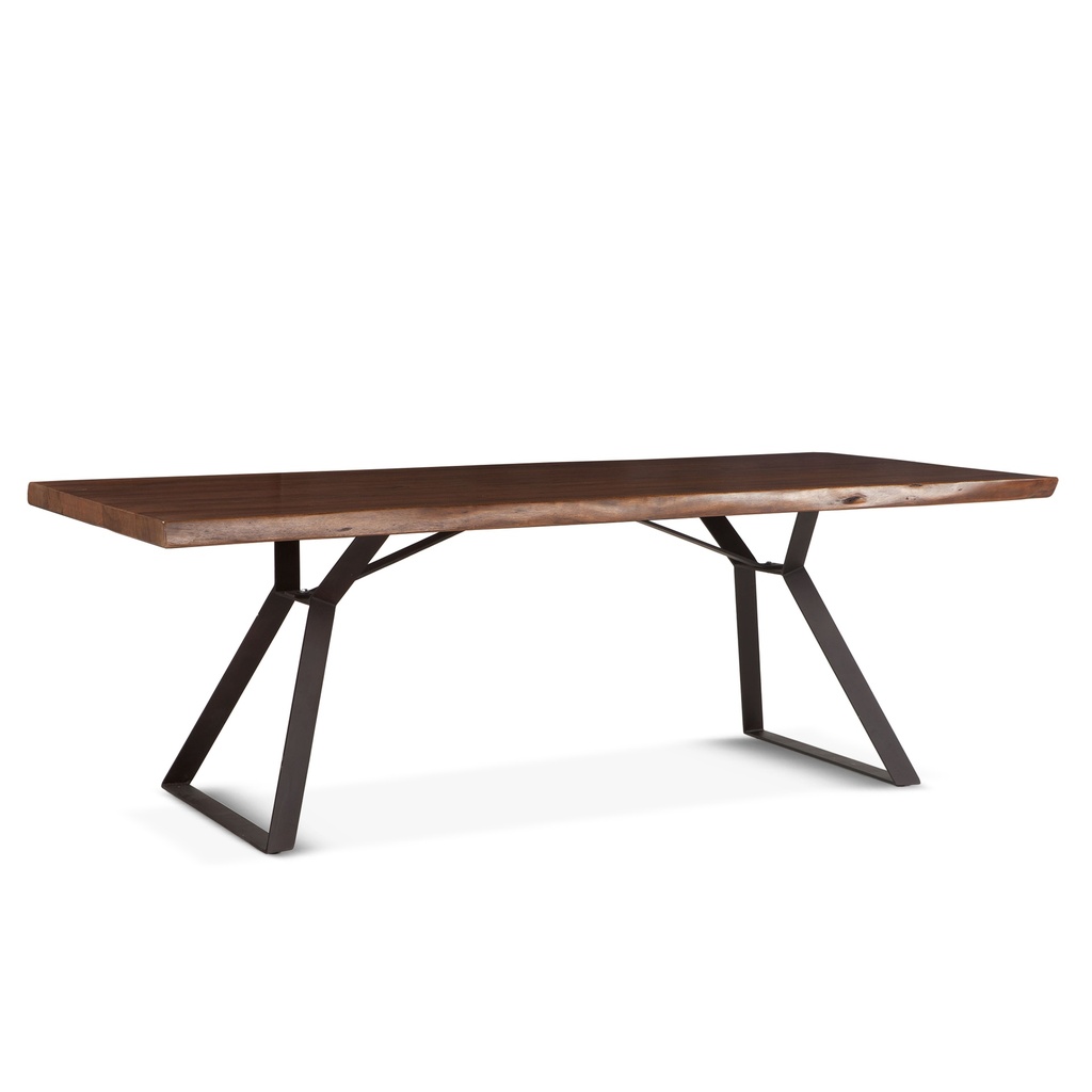 [FLL-DT80WN] London Loft 80" Dining Table in Walnut
