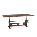 Manchester 84" Adjustable Dining Table in Natural Reclaimed