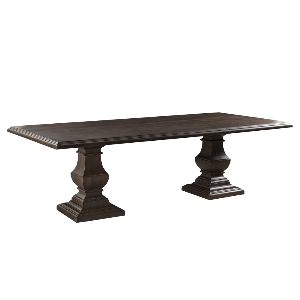 [FNM-DT98VB] Nimes 98" Dining Table in Vintage Brown