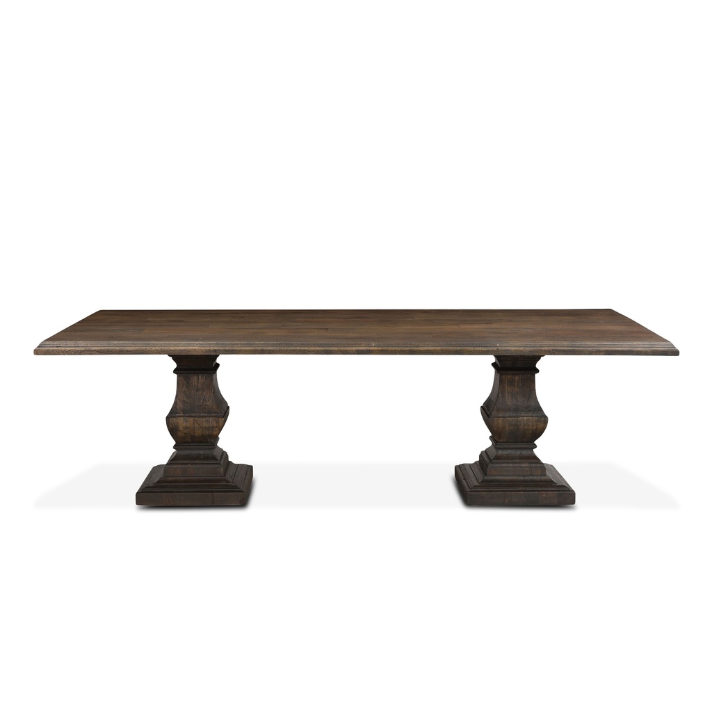 [FNM-DT98WM] Nimes 98" Dining Table in Weathered Mango