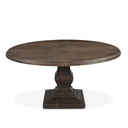 Nimes 48" Round Dining Table in Weathered Mango