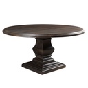 Nimes 60" Round Dining Table in Vintage Brown