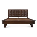 Palermo Queen Bed in Royal Brown