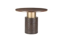 Santa Cruz 48" Round Gathering Table in Two Tone