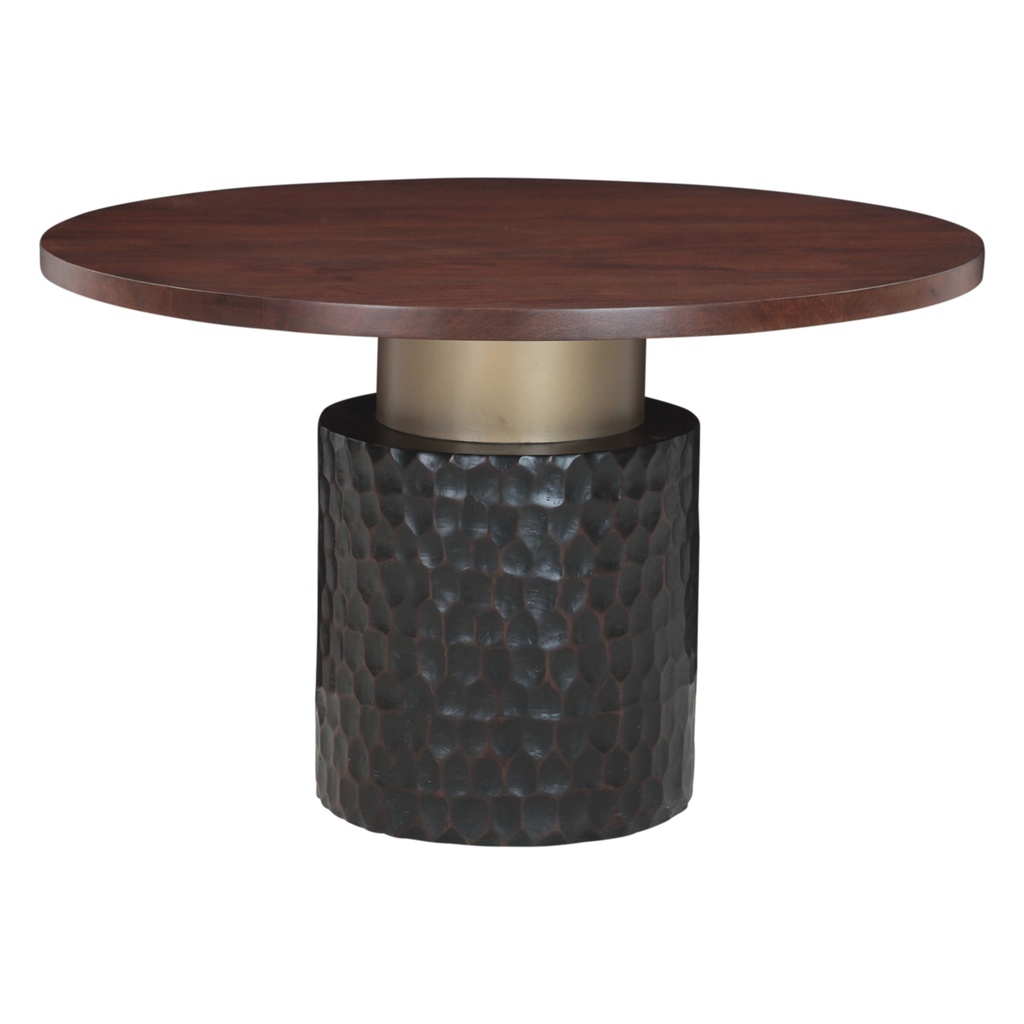 [FSC-RD48TT] Santa Cruz 48" Round Dining Table in Two Tone