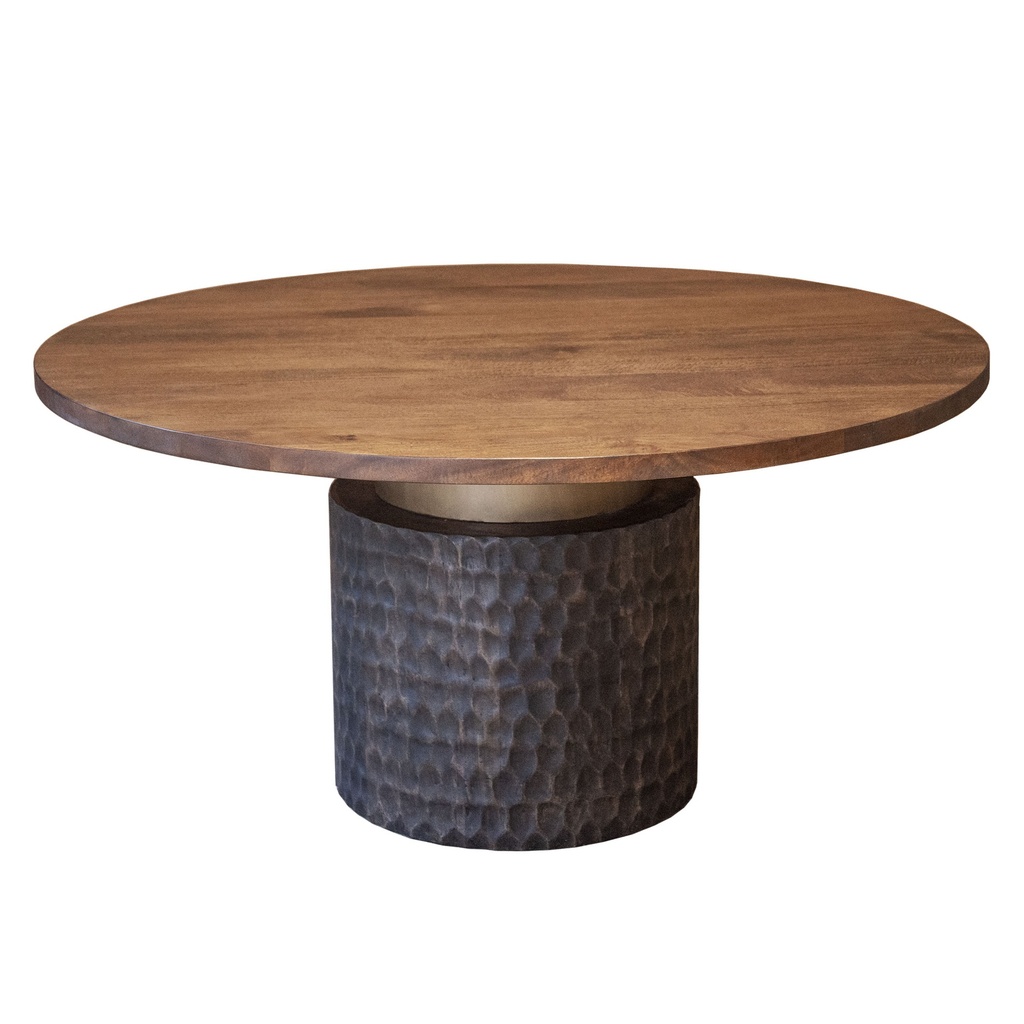 [FSC-RD60TT] Santa Cruz 60" Round Dining Table in Two Tone