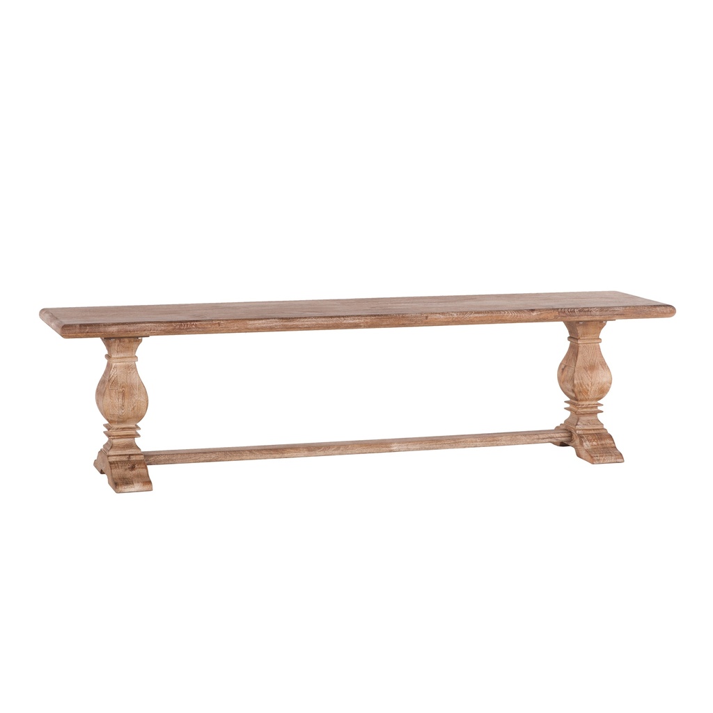[FSR-BN72AO] San Rafael 72" Bench in Antique Oak