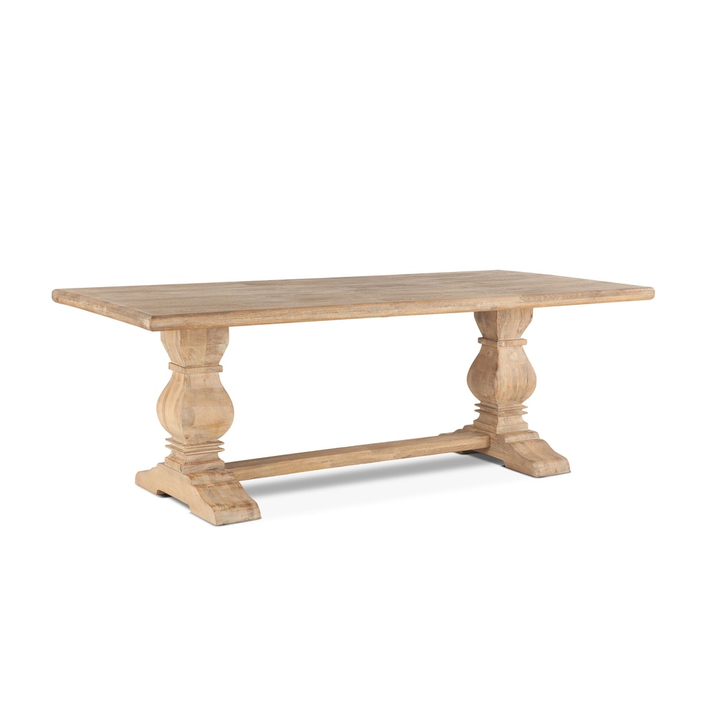 [FSR-DT84AO] San Rafael 84" Dining Table in Antique Oak