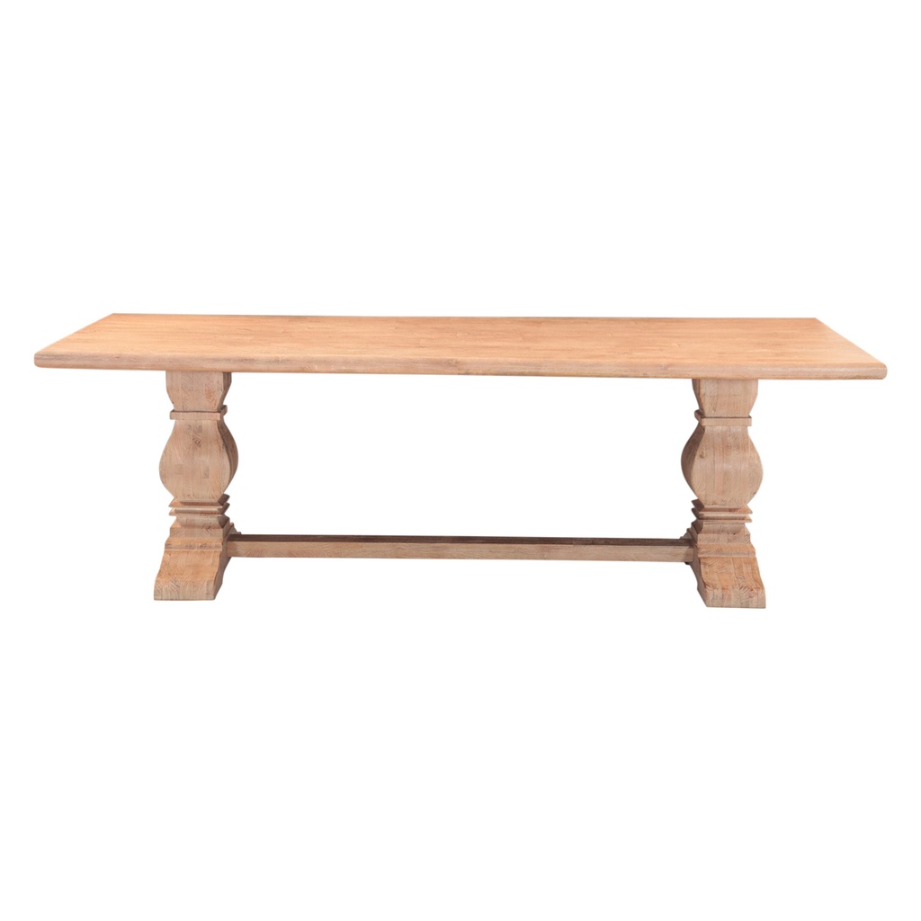 [FSR-DT94AO] San Rafael 94" Dining Table in Antique Oak