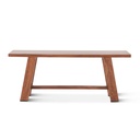 Savannah 60" Counter Bench in Cinnamon Brown - KIT