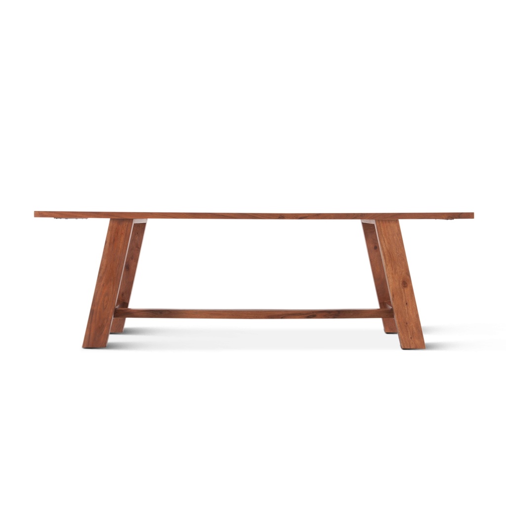 [FSV-DT94CN] Savannah 94" Dining Table in Cinnamon Brown