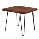 Vail 26" Side Table in Walnut
