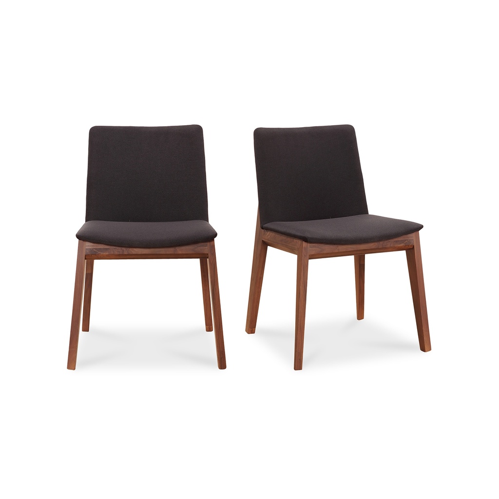[BC-1016-02] Deco Dining Chair Black- Set Of Two