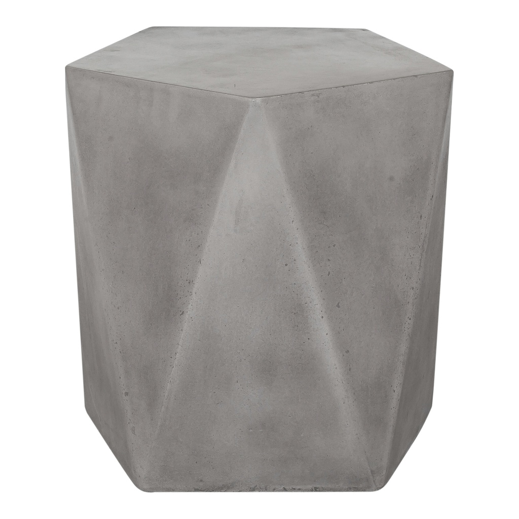 [BQ-1023-25] Gem Outdoor Stool Grey