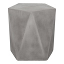 Gem Outdoor Stool Grey