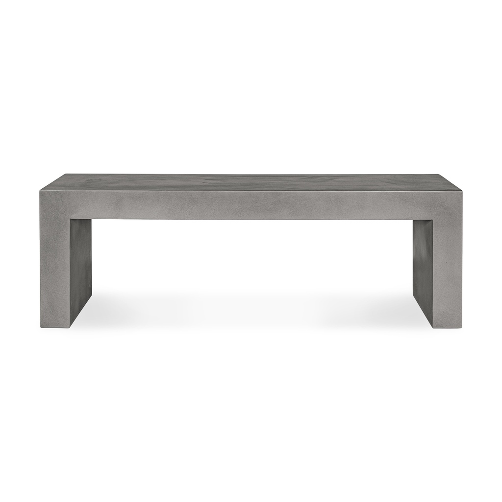 [BQ-1005-25] Lazarus Outdoor Bench Dark Grey