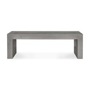 Lazarus Outdoor Bench Dark Grey
