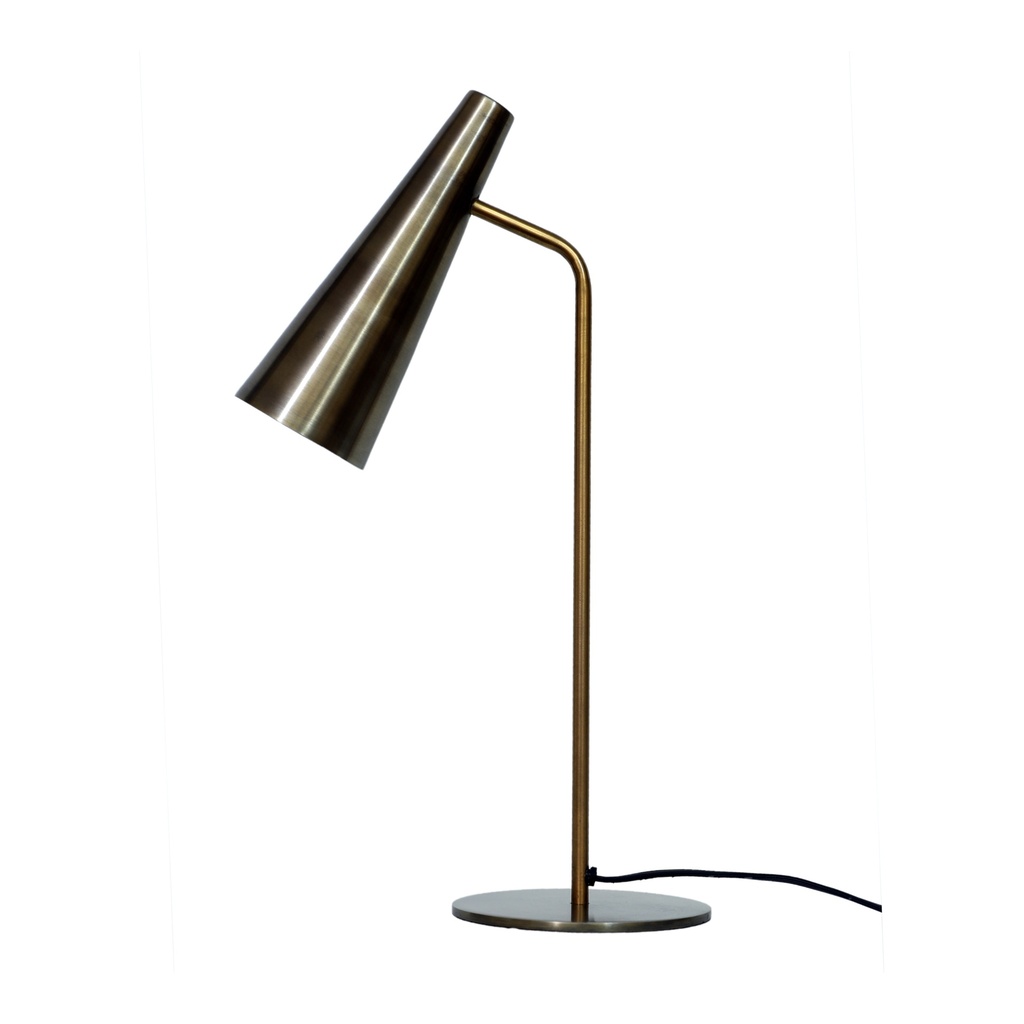 [OD-1006-51] Trumpet Table Lamp Gold