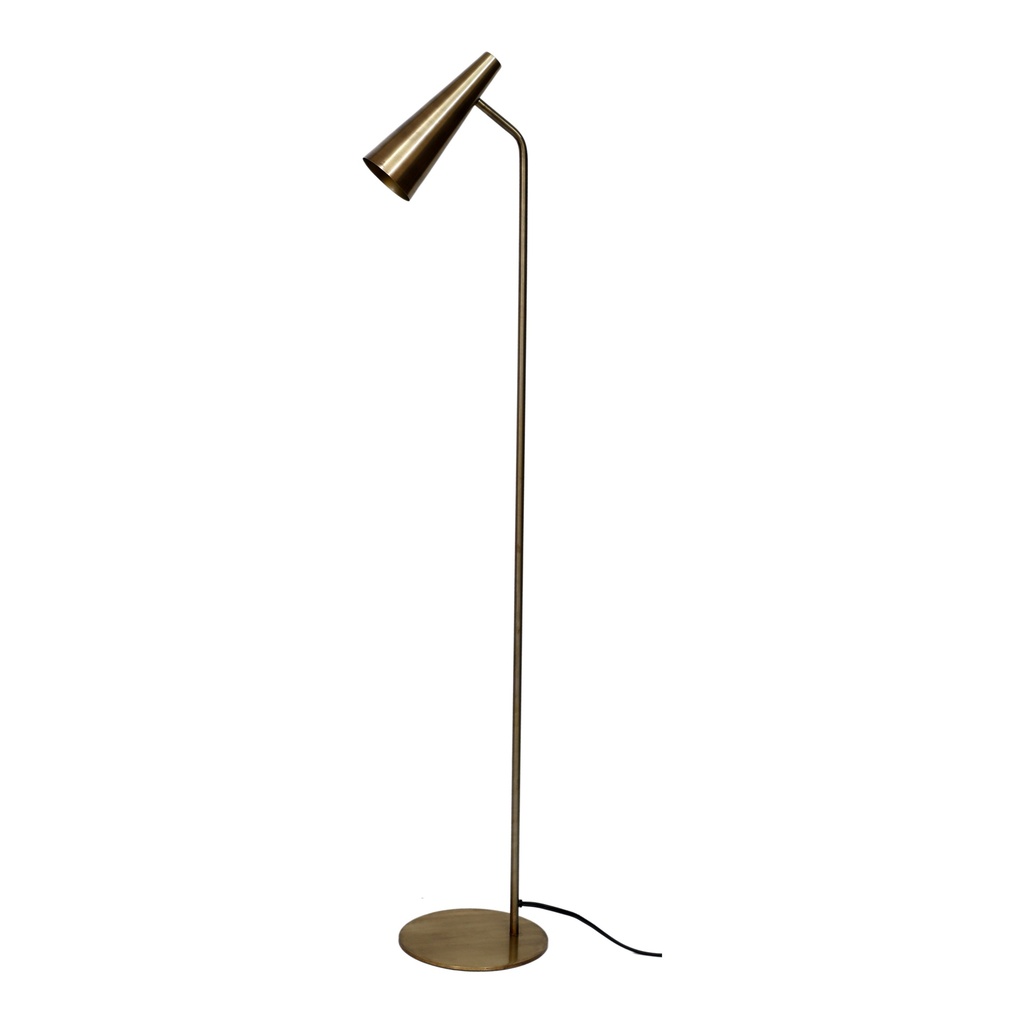 [OD-1007-51] Trumpet Floor Lamp Gold