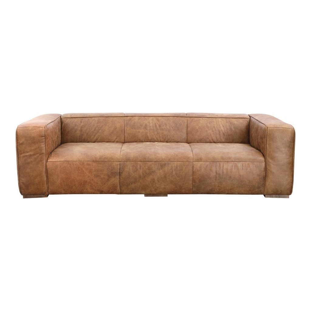[PK-1008-14] Bolton Sofa Open Road Brown Leather