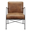 Dagwood Leather Armchair Open Road Brown
