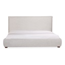 Luzon Queen Bed Light Grey
